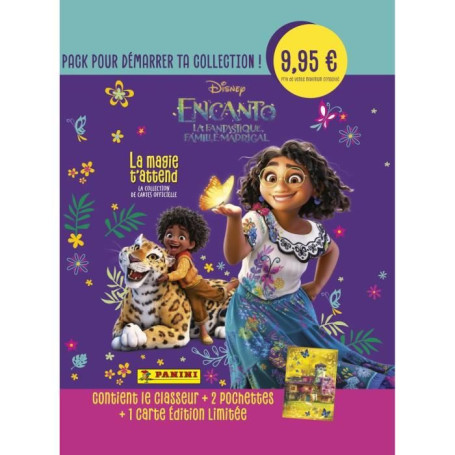 ENCANTO TRADING CARDS - PACK POUR DÉMARRER TA COLLECTION 21,99 €