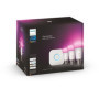 Philips Hue White and Color Ambiance. Kit de démarrage 3 ampoules E27. 7 219,99 €