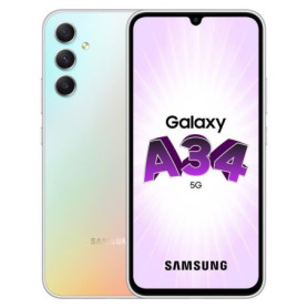 SAMSUNG Galaxy A34 5G Argenté 128 Go