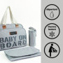 Sac a langer BABY ON BOARD URBAN STREET 68,99 €