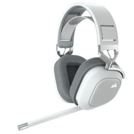 Casque gaming - CORSAIR HS80 Wireless - Blanc - Microphone omnidirection 189,99 €