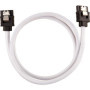 CORSAIR Câble gainé Premium SATA 6Gbps Blanc 60cm Droit - (CC-8900253) 20,99 €
