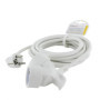 Chacon Prolongateur HO5VVF 3g1.5 5m dual head blanc (FR) 29,99 €