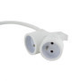 Chacon Prolongateur HO5VVF 3g1.5 5m dual head blanc (FR) 29,99 €