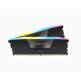 Mémoire RAM - CORSAIR - Vengeance RGB DDR5 - 32GB 2x16GB DIMM - 6000 MHz 149,99 €