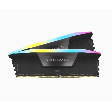 Mémoire RAM - CORSAIR - Vengeance RGB DDR5 - 32GB 2x16GB DIMM - 5600 MHz 199,99 €