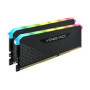 Mémoire RAM - CORSAIR - Vengeance RGB RS - DDR4 - 16GB 2x8GB DIMM - 3200 67,99 €