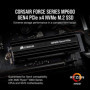 Corsair Disque SSD MP600 PRO LPX 2TB M.2 NVMe PCIe Gen. 4 x4 - Optimisé 189,99 €