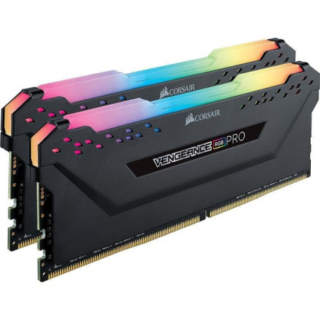 Mémoire RAM - CORSAIR - Vengeance RGB Pro DDR4 - 16GB 2x8GB DIMM - 2666 69,99 €