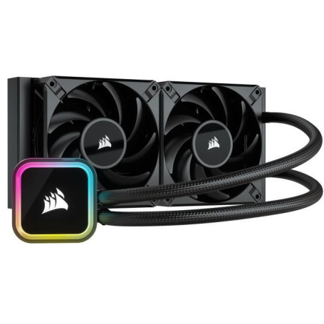 CORSAIR iCUE H100i RGB ELITE - Refroidisseur liquide pour processeur - 1 189,99 €