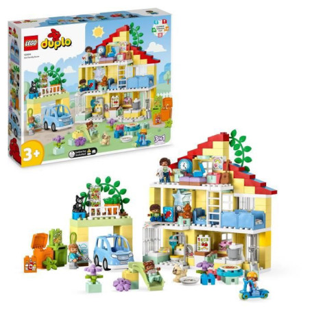 LEGO DUPLO Ma Ville 10994 La Maison Familiale 3-en-1. Jouet Maison de Po 159,99 €