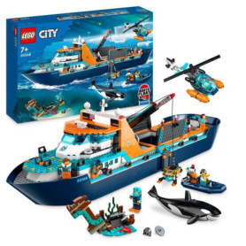 LEGO City 60368 Le Navire d'Exploration Arctique. Jouet de Grand Bateau 179,99 €