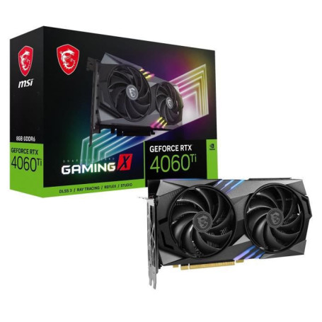 MSI - Nvidia - Carte Graphique - RTX 4060 Ti GAMING X - 8Go 539,99 €