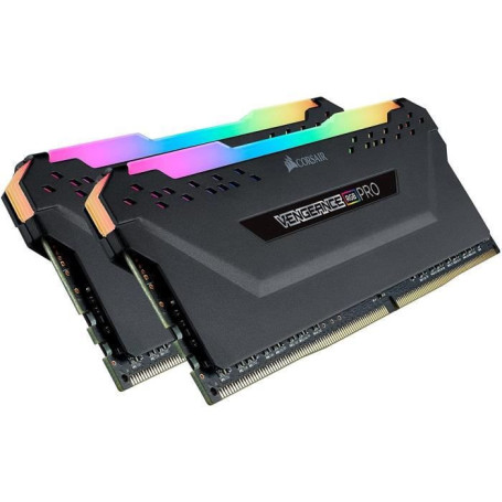 Mémoire RAM - CORSAIR - Vengeance RGB Pro DDR4 - 32GB 2x16GB DIMM - 3200 99,99 €