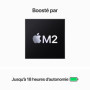 Apple - 15.3 MacBook Air M2 (2023) - RAM 8Go - Stockage 256Go - Argent - 1 499,99 €