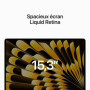 Apple - 15.3 MacBook Air M2 (2023) - RAM 8Go - Stockage 256Go - Lumiere 1 499,99 €