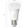 Philips Hue White Ambiance. ampoule LED connectée E27. équivalent 60W. 8 61,99 €