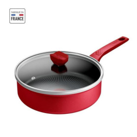 TEFAL Sauteuse 24 cm. Induction. Revetement antiadhésif. Couvercle verre 76,99 €