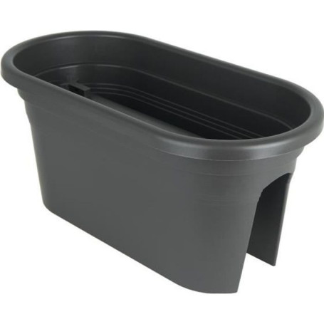 ARTEVASI Jardiniere pour balcon Venezia - 30 x 60 x H 27 cm - 18 L - Gri 98,99 €