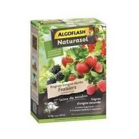 Engrais Fraisiers et Petits Fruits - ALGOFLASH NATURASOL - Longue durée 25,99 €