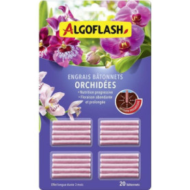 ALGOFLASH - Bâtonnets Engrais Orchidées 20 bâtonnets 13,99 €