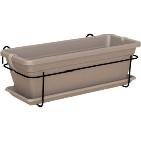 ARTEVASI - Kit balcon Jardiniere venezia 50cm taupe 50 x 19.5 x h16.3 cm 31,99 €