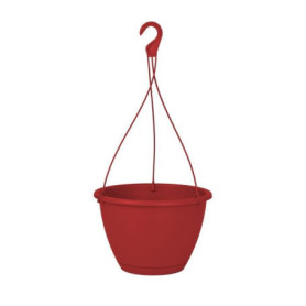 ARTEVASI Pot de fleurs suspendu Algarve - 8 L - 31 x 31 x 20.5 cm - Roug 18,99 €