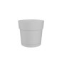 Pot a fleurs et plantes rond CAPRI LARGE - Plastique - Réservoir d'eau - 21,99 €