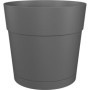 Pot a fleurs et plantes rond CAPRI LARGE - Plastique - Réservoir d'eau - 72,99 €