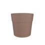 Pot a fleurs et plantes rond CAPRI LARGE - Plastique - Réservoir d'eau - 40,99 €