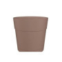 Pot a fleurs et plantes rond CAPRI LARGE - Plastique - Réservoir d'eau - 40,99 €