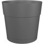 Pot a fleurs et plantes rond CAPRI LARGE - Plastique - Réservoir d'eau - 47,99 €