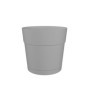 Pot a fleurs et plantes rond CAPRI LARGE - Plastique - Réservoir d'eau - 36,99 €