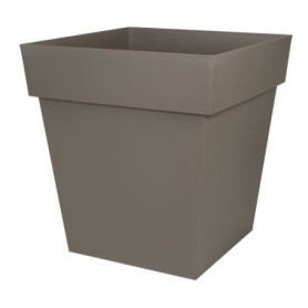 EDA Pot carré Toscane - 50 cm - 87 L - Taupe 222,99 €