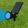 LUMISKY Pack de 2 Spots solaires extérieur étanches - 4 LEDs colorées - 50,99 €