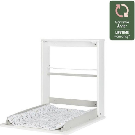 Badabulle Table a langer murale Plouf. avec matelas a langer inclus - Pl 229,99 €