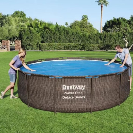 Bâche solaire pour piscines. housse pour piscines Ø356 cm pour Fast Set 110,99 €