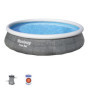 Kit Piscine hors sol autoportante BESTWAY - Fast Set - 396 x 84 cm - Ro 199,99 €