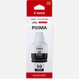 Bouteille d'encre - CANON - GI-50PGBK - Noir - Compatibilité PIXMA MegaT 23,99 €