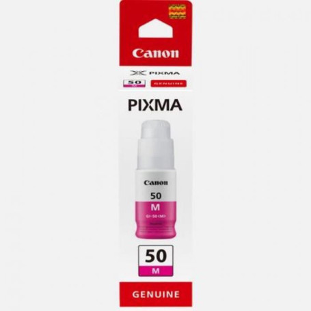 Bouteille d'encre - CANON - GI-50M - Magenta - Compatibilité PIXMA MegaT 18,99 €