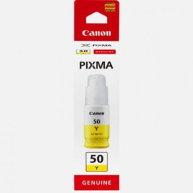 Bouteille d'encre - CANON - GI-50Y- Jaune - Compatibilité PIXMA MegaTank 18,99 €