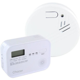 CHACON - Pack Détecteur de fumée + Co Alarm 40,99 €