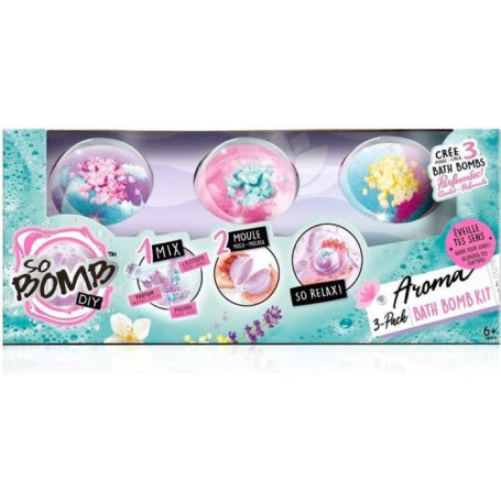 CANAL TOYS - So DIY - Kit pour créer 3 boules de bain effervescentes - A 22,99 €