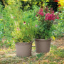 DEROMA Pot de fleurs rond Day R camel - Coloris taupe - 60cm 244,99 €