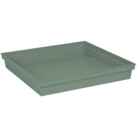 EDA PLASTIQUE - Soucoupe carrée Toscane - 40 cm - Vert laurier 28,99 €