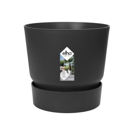 ELHO Pot de fleurs rond Greenville 30 - Extérieur - Ø 29.5 x H 27.8 cm - 64,99 €