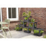 ELHO - Pot de fleurs - Green Basics Stack & Grow Large - Living Noir - 113,99 €