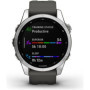 Montre GPS connectée - GARMIN - Fenix 7S - Argent avec bracelet gris 619,99 €