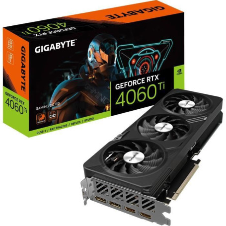 GIGABYTE - Carte Graphique - GeForce - RTX 4060 Ti GAMING OC 8G 529,99 €