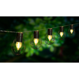 LUMIJARDIN Guirlande solaire cage Keny avec 10 ampoules décoratives 36,99 €